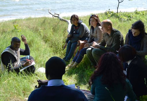 In the midst of nature: International alumni assess the state of nature conservation on the island Ruegen © Esteban Guevara