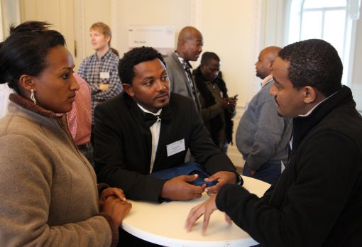 DAAD-Alumni aus Subsahara-Afrika bleuchteten das Thema sichere Ernährung © Universität Hohenheim