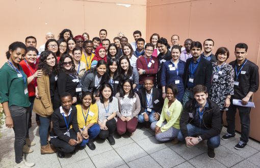 Around 40 scholarship holders attended the network meeting in Bonn © DAAD/Michael Meinhard